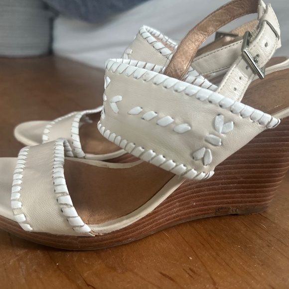 Jack Rogers Vanessa stacked wedge 7.5 - Picture 5 of 7
